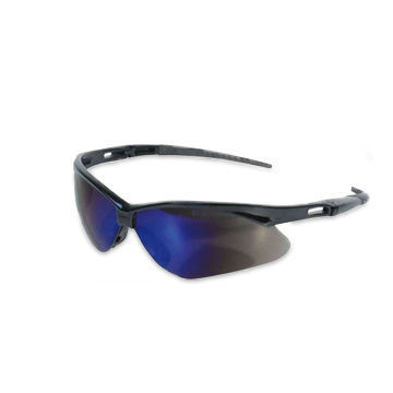 Nemesis Safety Glasses Blue Mirror lens #14481